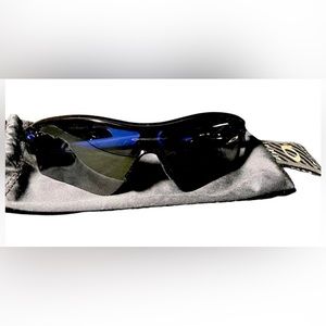 Oakley Radar Sunglasses Blue and Black